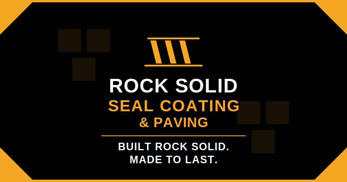 Rock Solid Seal Coating and Paving | Built Rock Solid. Made to Last.